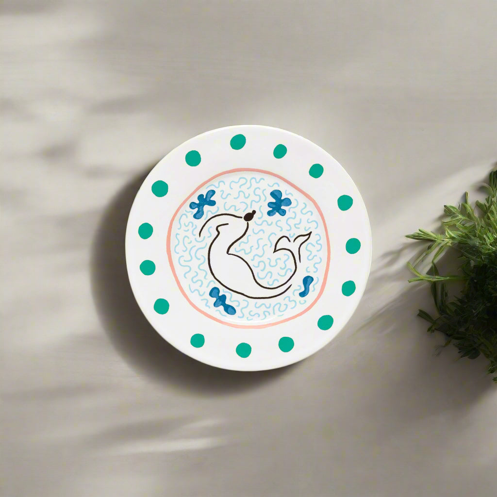 SUMMER BLISS | Mermaid Salad and Dessert Plate 22cm