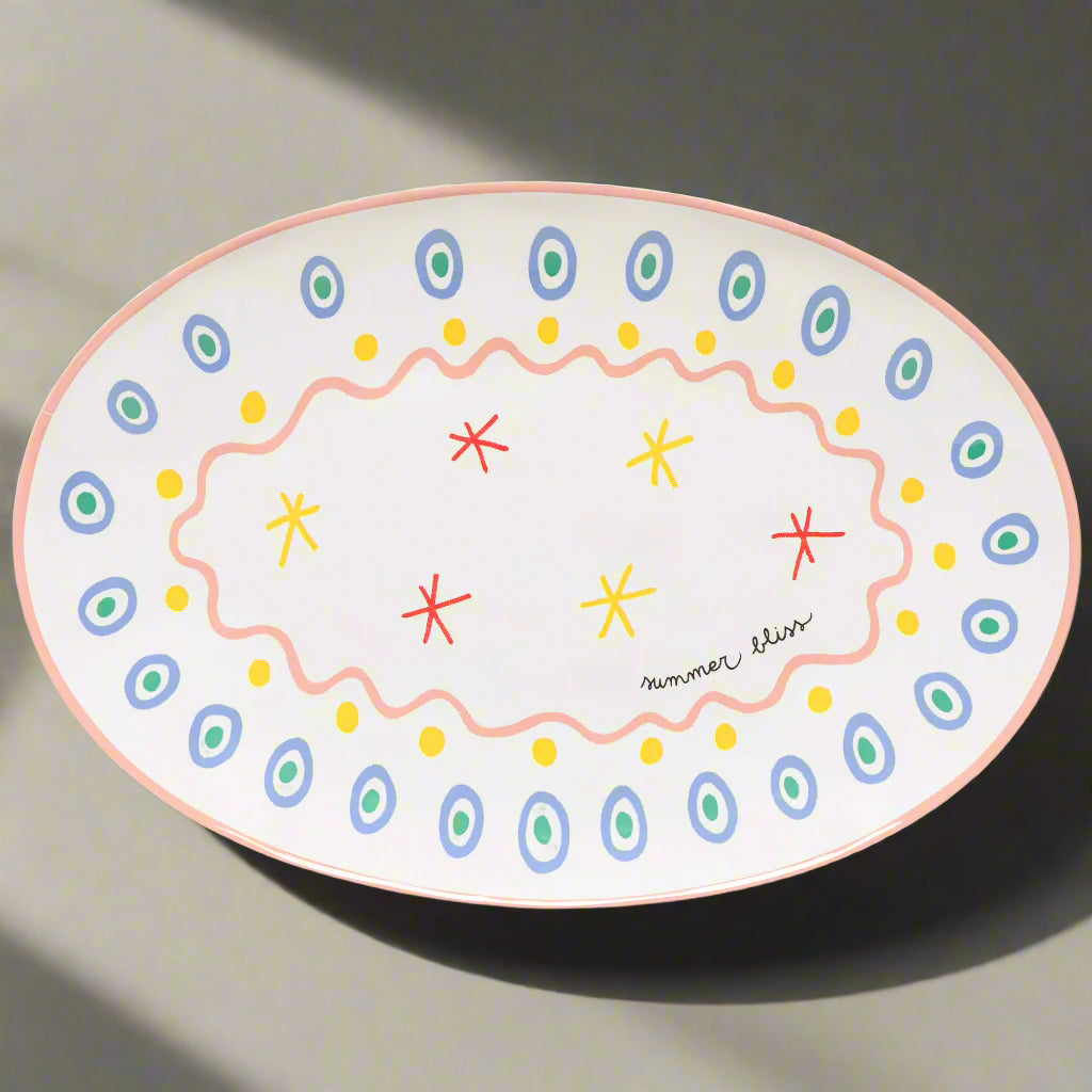 SUMMER BLISS | Mediterranean Serving Platter 45cm