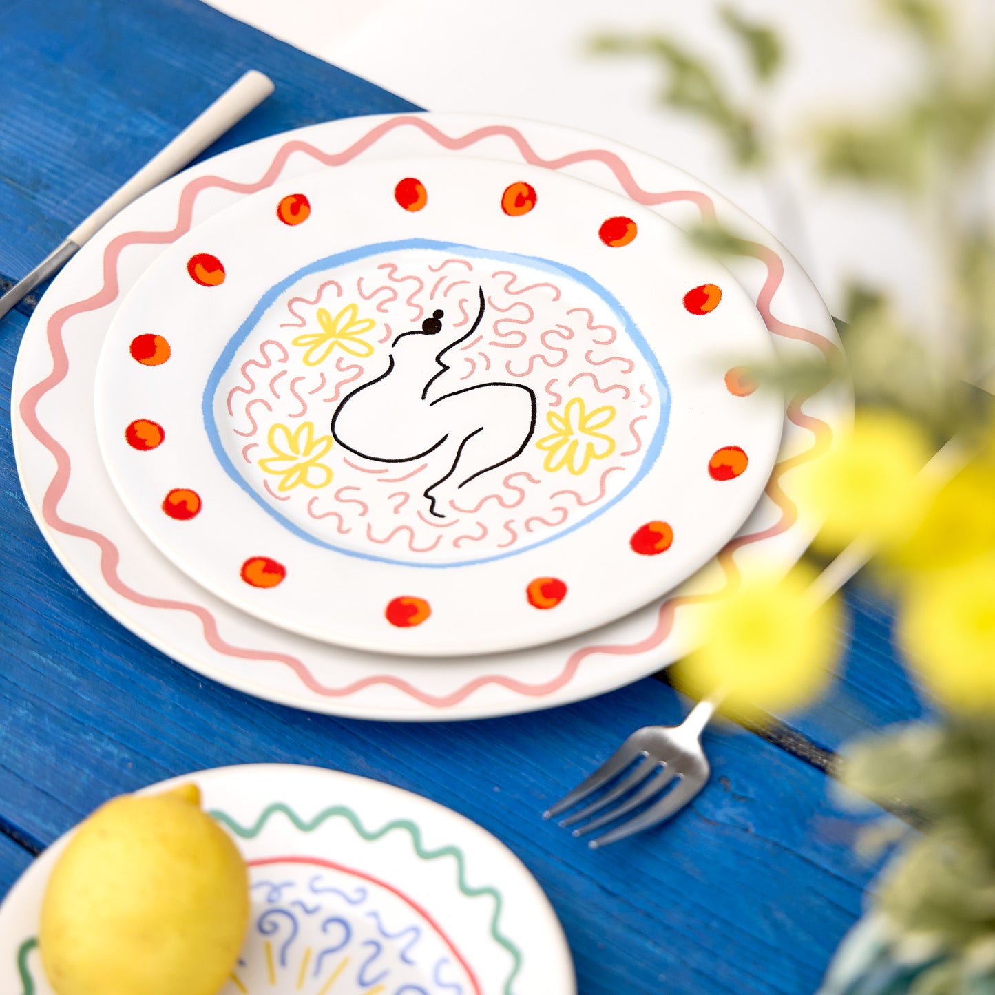SUMMER BLISS | Salad or Dessert Plate 22cm Tableware COSTA NOVA