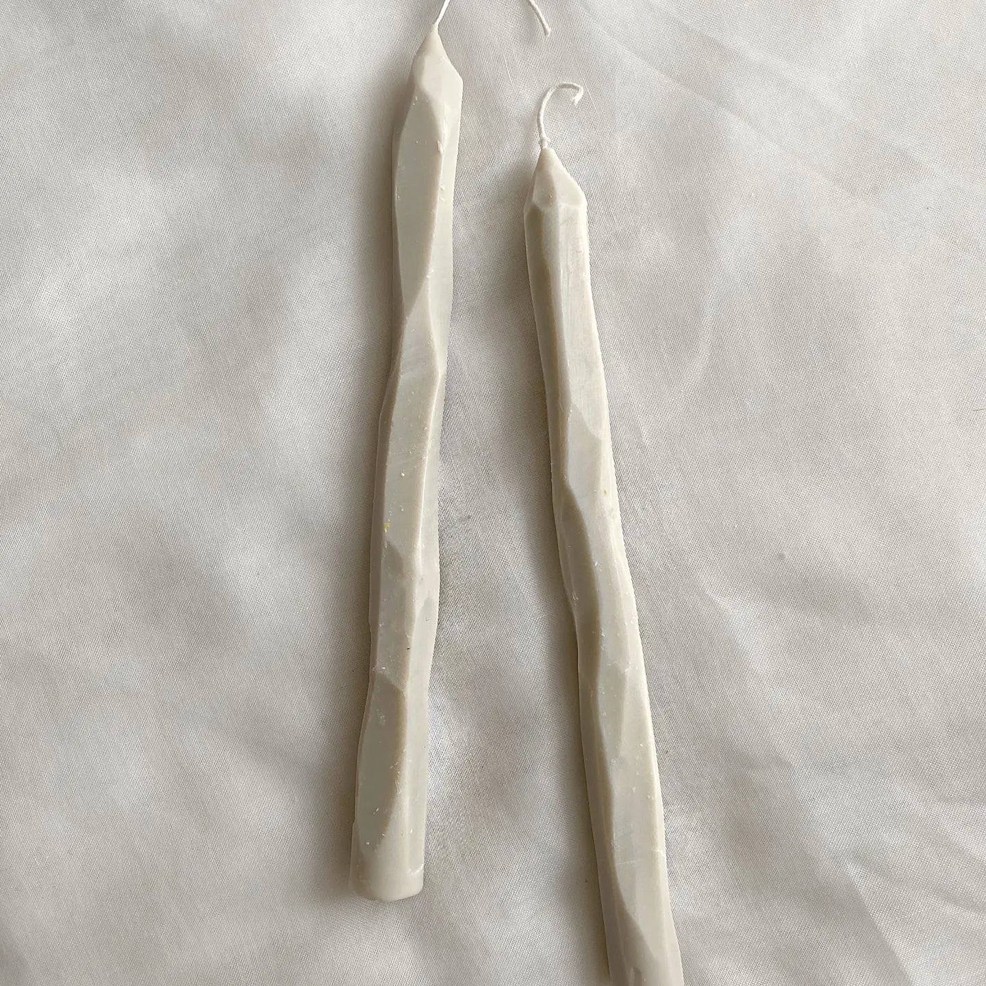 Hand Carved Stone Tapered Candle Sticks | SOIE LONDON Candles SOIE LONDON