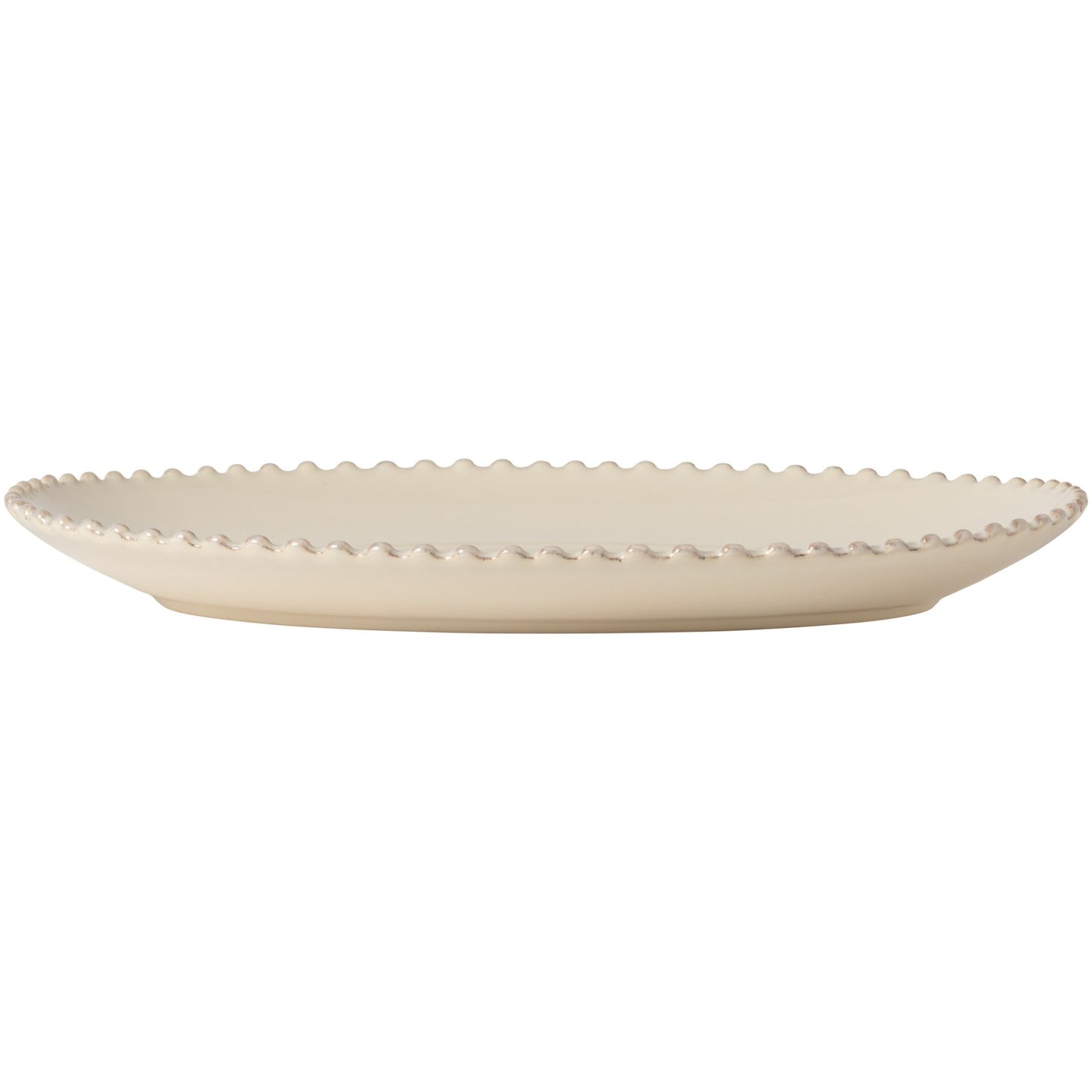 Pearl | Cream Oval Platter | 34cm