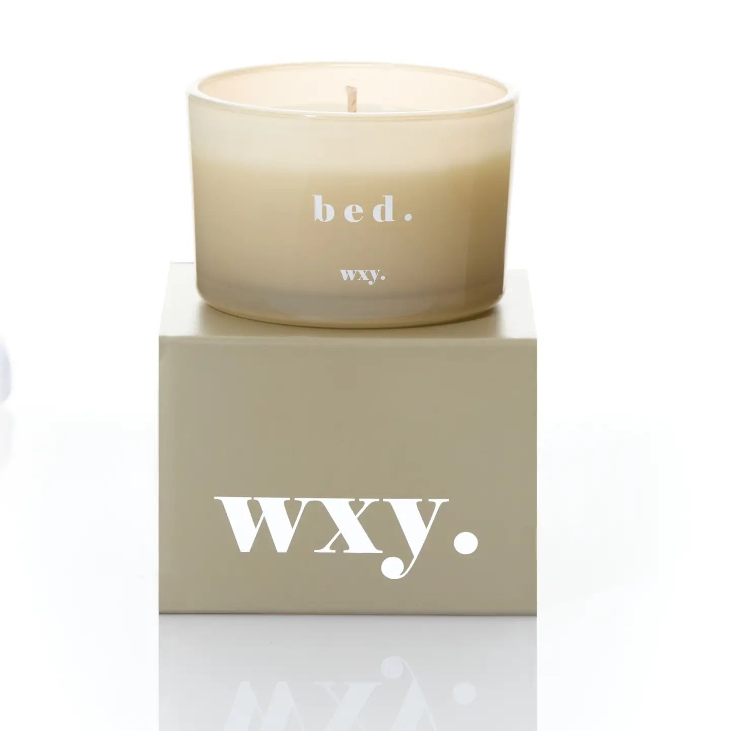 BED | Warm Musk + Black Vanilla 3oz Candle by WXY