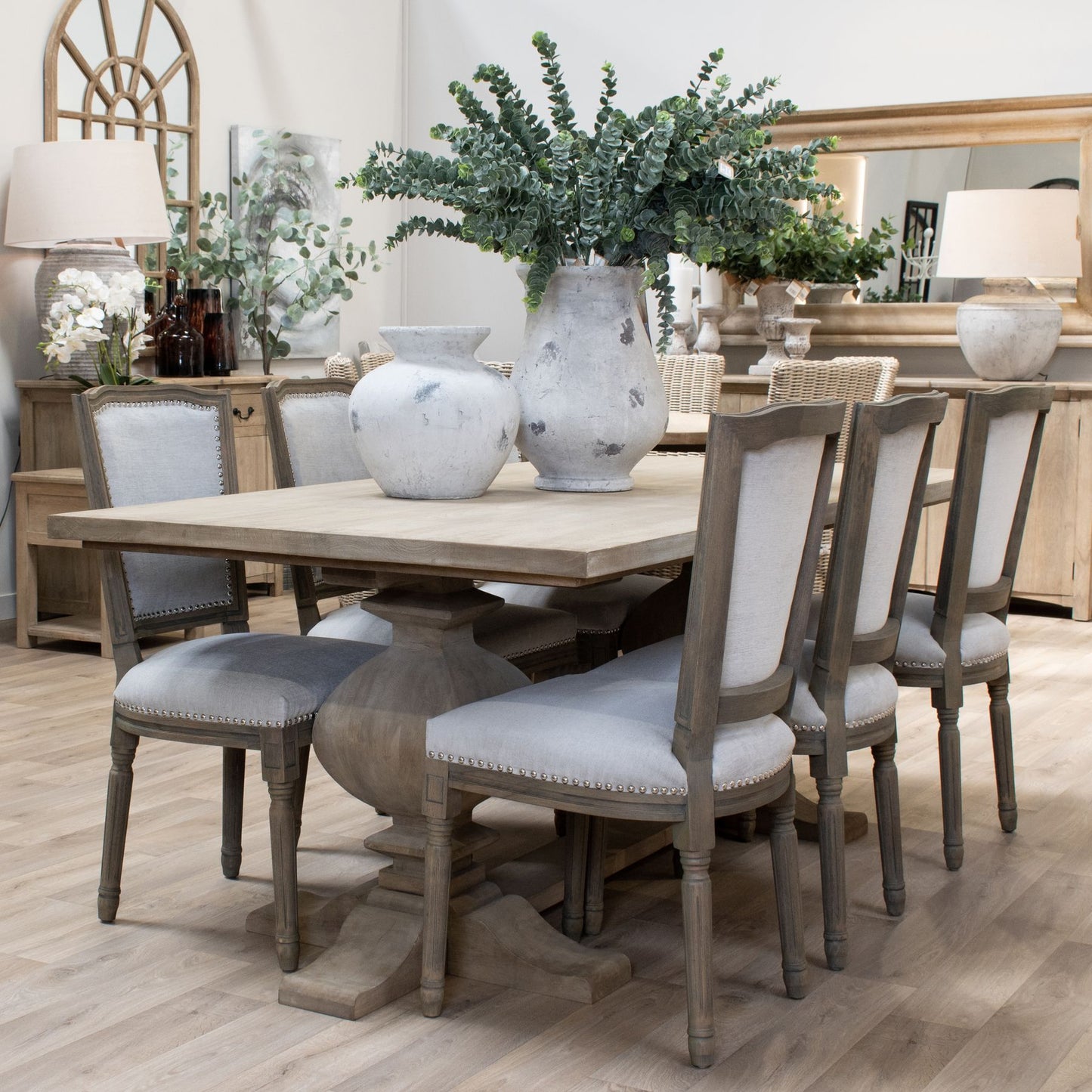 French Farmhouse Style Copgrove Collection Dining Table Dining Table TYFFI HOME