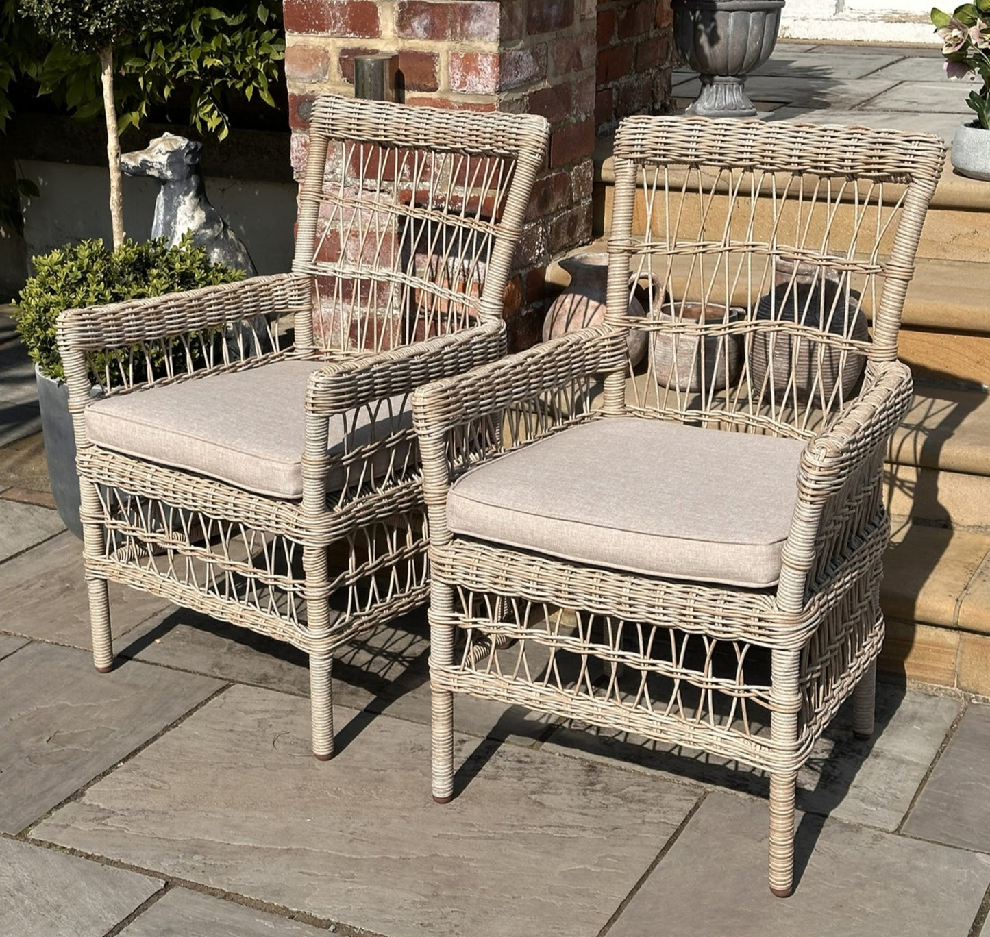 PROVENCE COLLECTION | 6 Seater Outdoor Dining Set Garden Furniture TYFFI HOME
