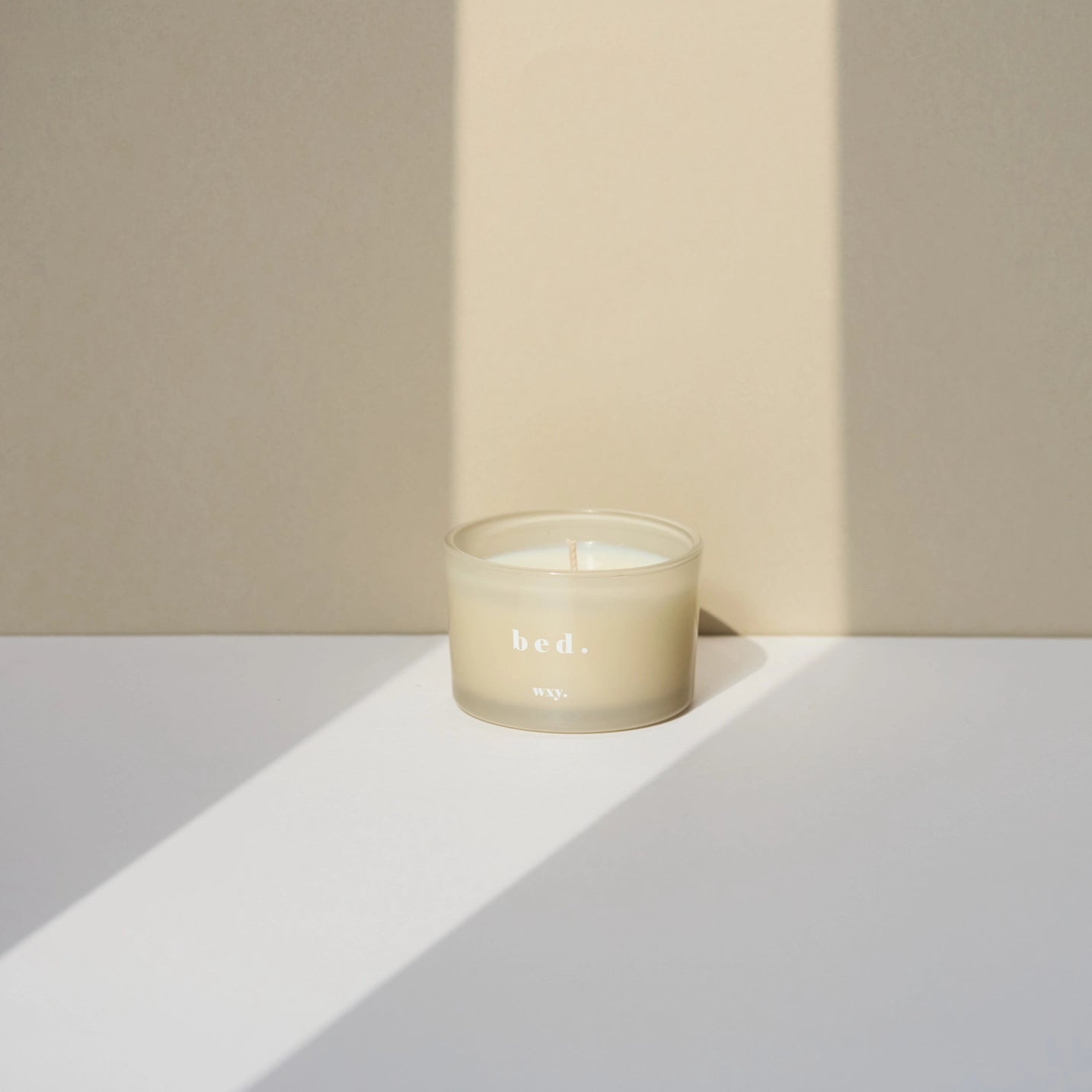 BED | Warm Musk + Black Vanilla 3oz Candle by WXY