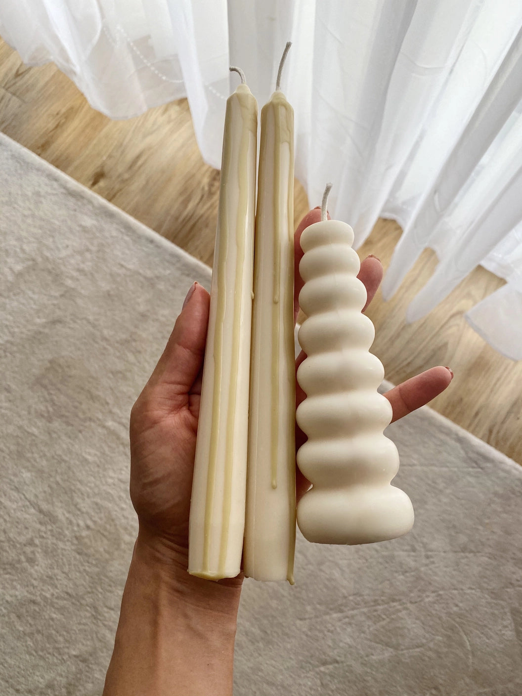 Drip Candle Pair | SOIE LONDON