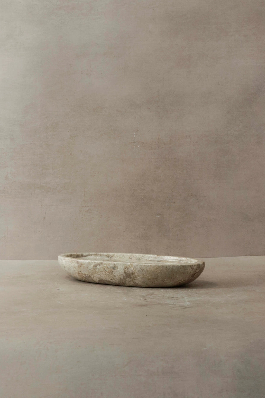 MOR | Handmade Marble Oval Dish