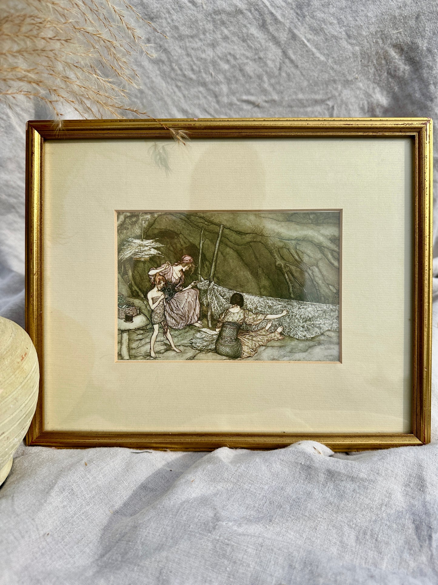 Peter Pan in Kensington Gardens (1919) | Vintage Arthur Rackham illustration