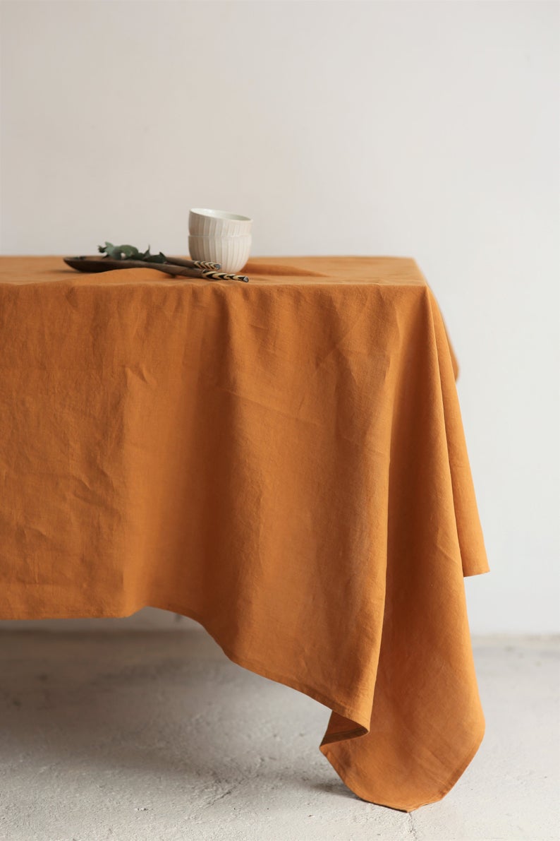 SUNDAY | 100% Natural Linen Tablecloth table cloth TYFFI HOME