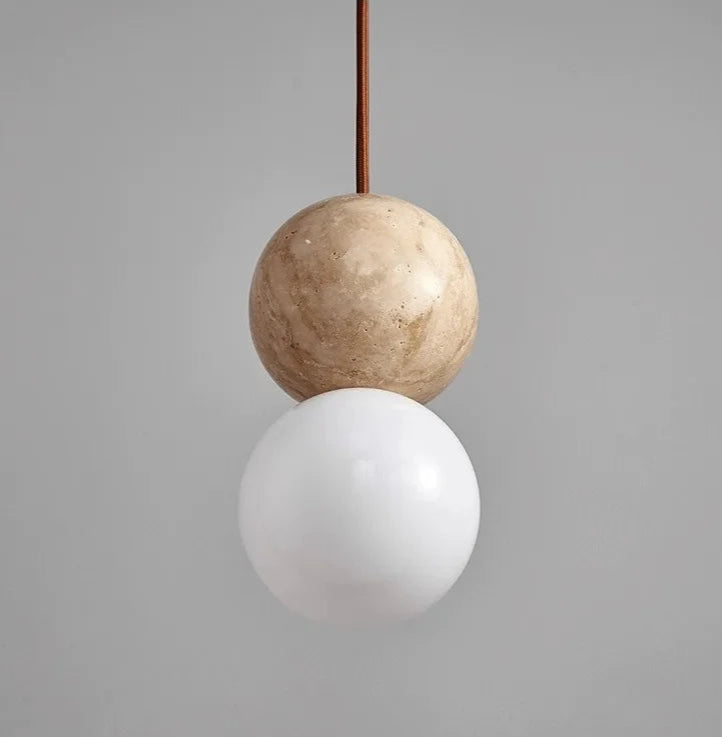 TERRA | Stone Orb Pendant Light Pendant Light TYFFI HOME