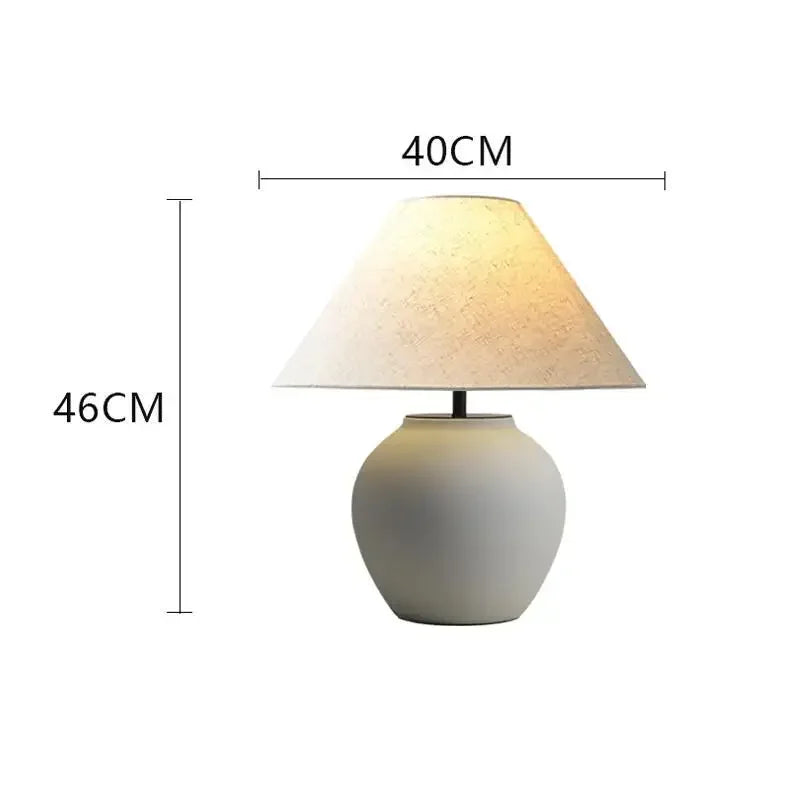 ELARA | Vintage Style Ceramic Table Lamp