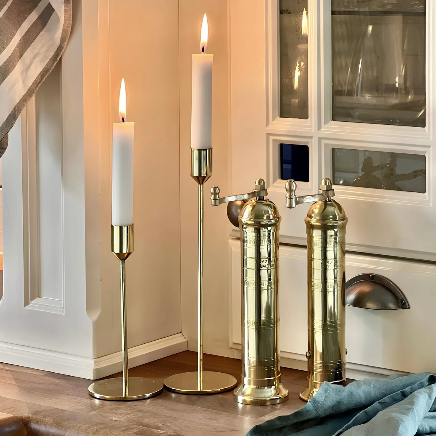 Brass Pepper Mill