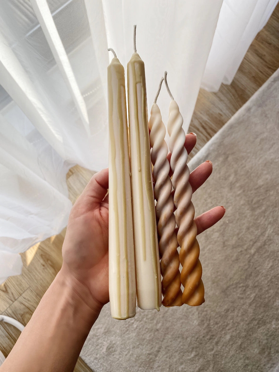 Drip Candle Pair | SOIE LONDON