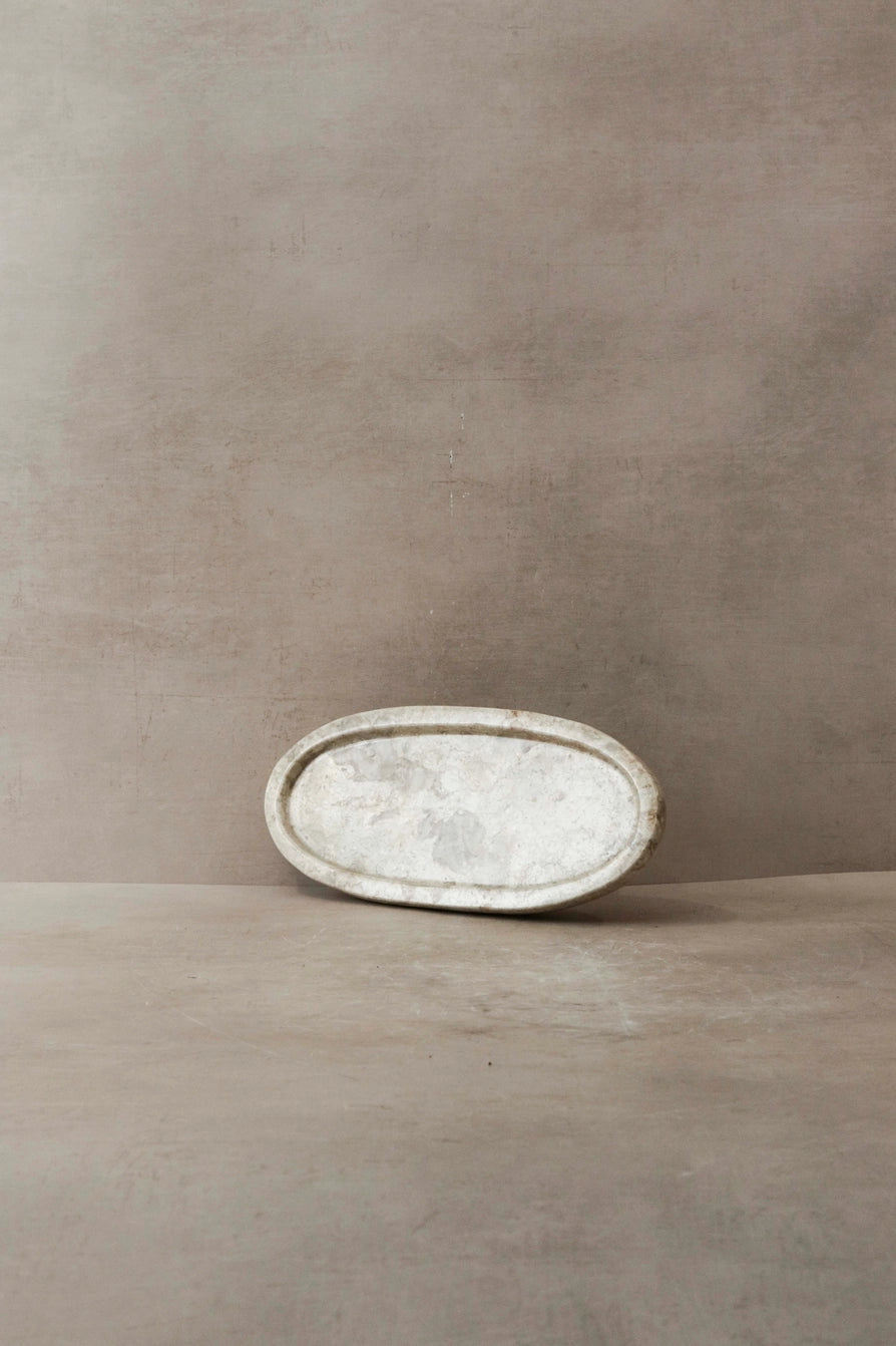 MOR | Handmade Marble Oval Dish