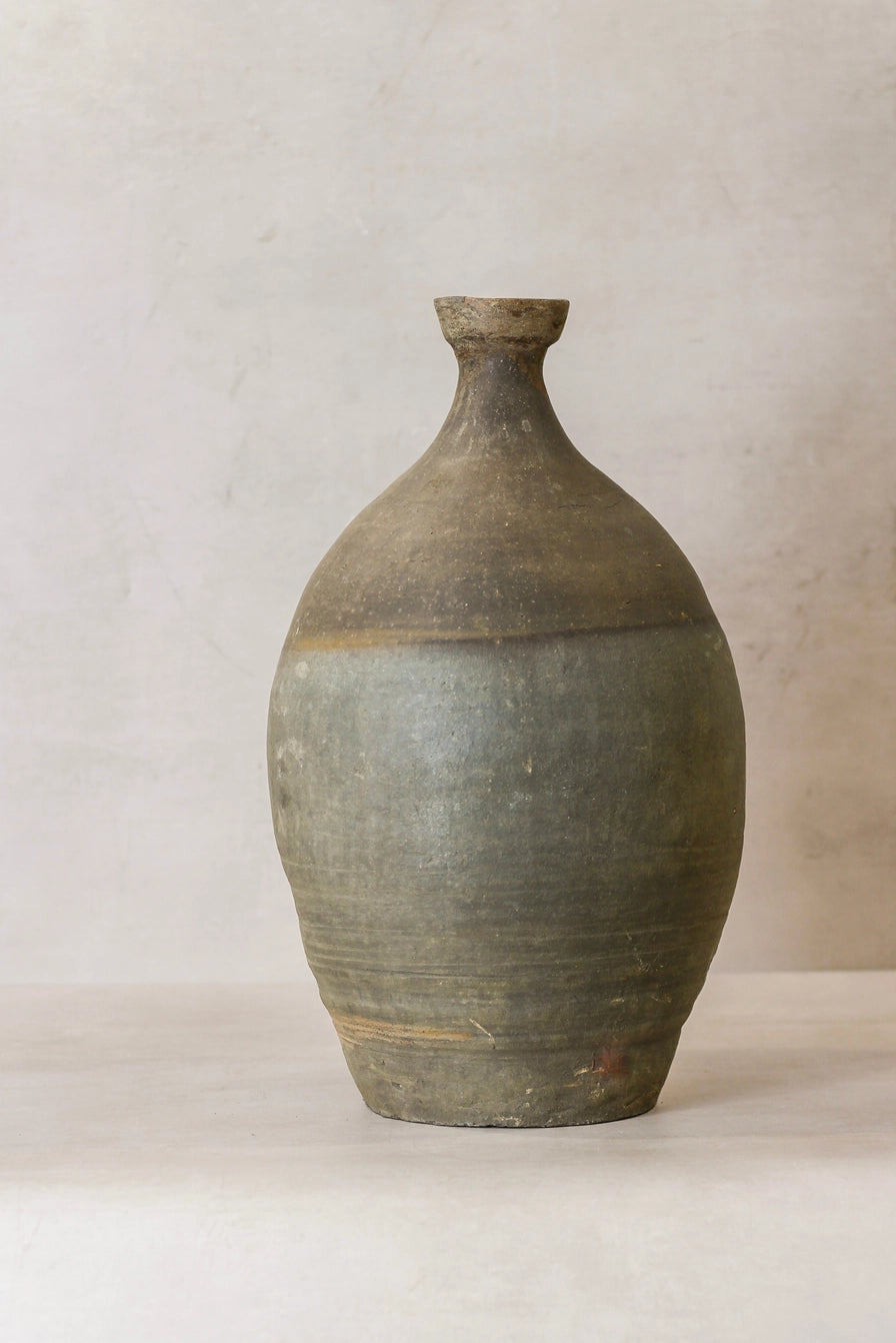 SUKI | Antique Asian Rice Wine Vase Vase TYFFI HOME