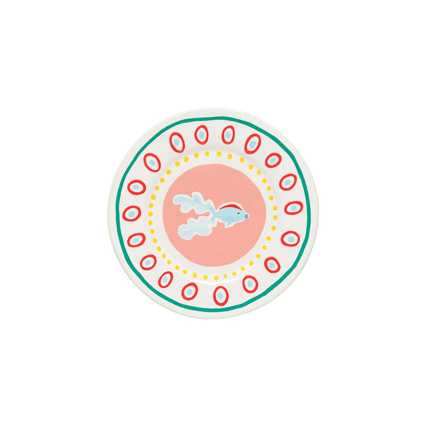 SUMMER BLISS | Guppy Fish Salad Dessert Plate | 22cm Tableware COSTA NOVA