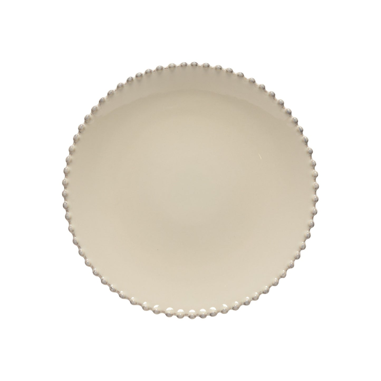 Cream | Pearl Salad or Dessert Plate | 22cm