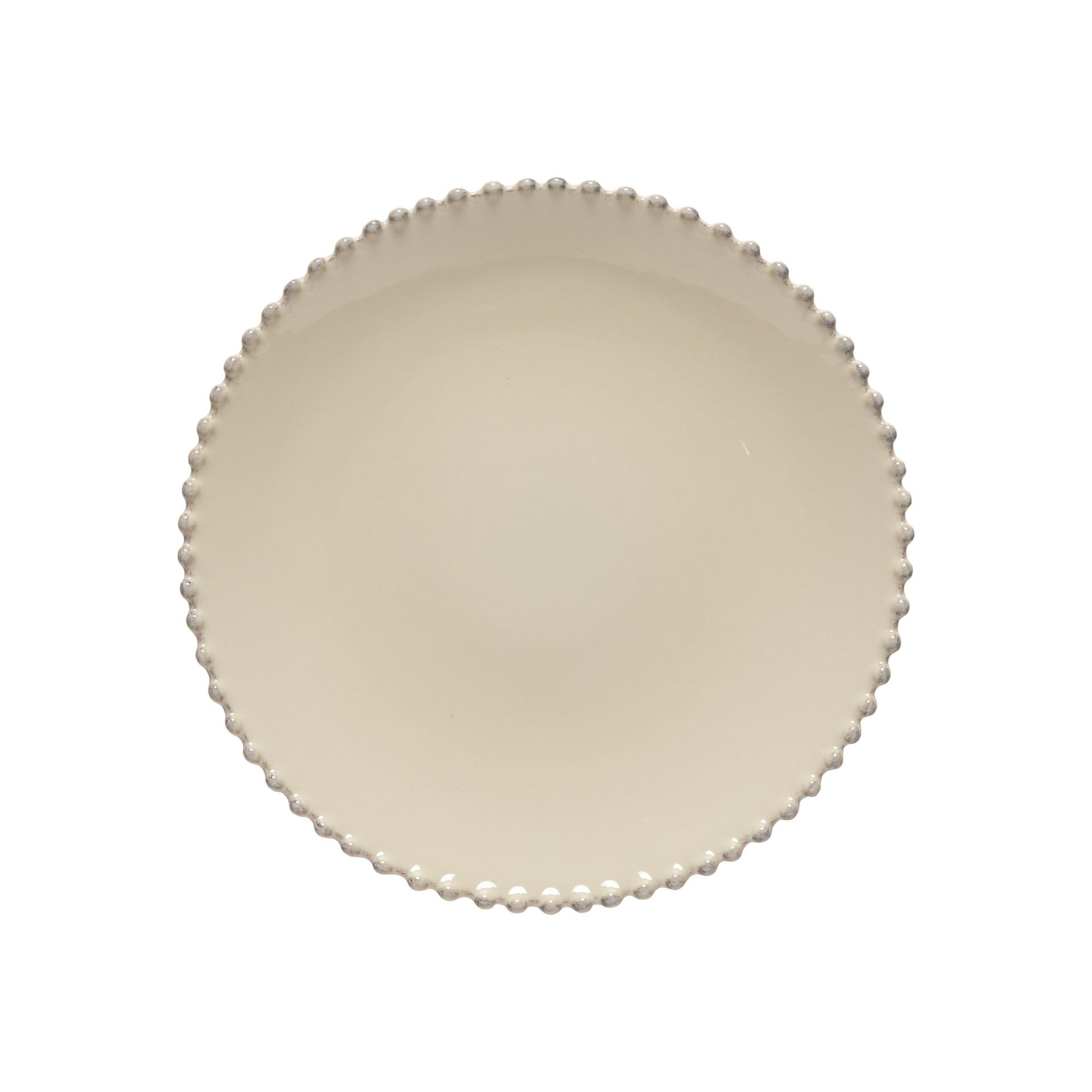 White | Pearl Dinner Plate | 28cm Cream Tableware COSTA NOVA