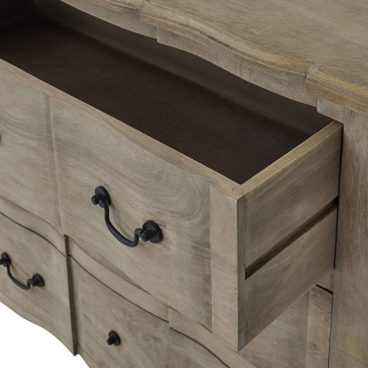 French Farmhouse Style Copgrove Collection 6 Drawer Chest