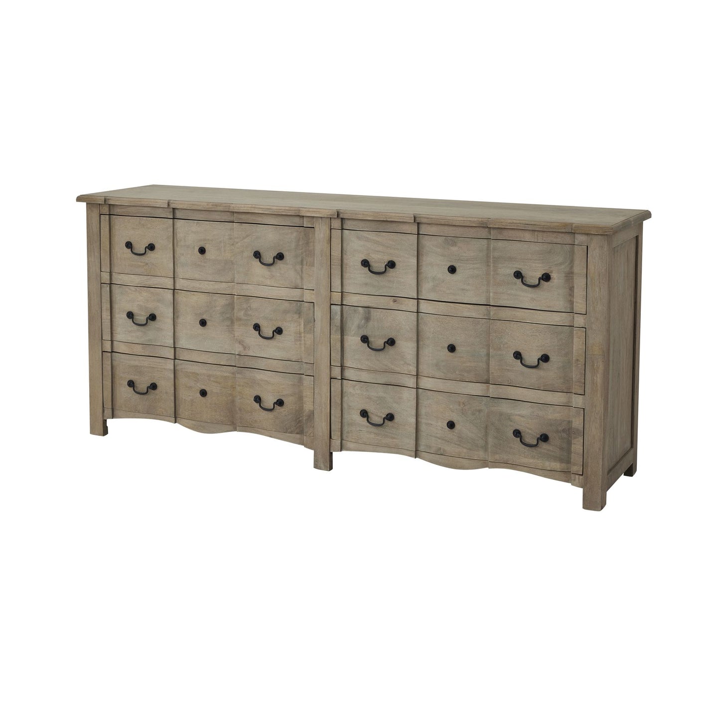 French Farmhouse Style Copgrove Collection 6 Drawer Chest
