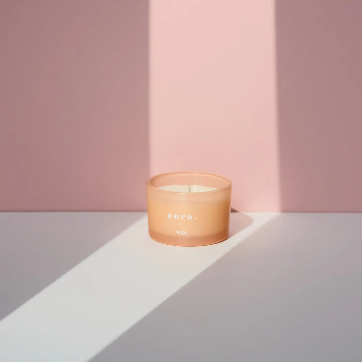 AURA | White Woods + Amber 3oz Candle