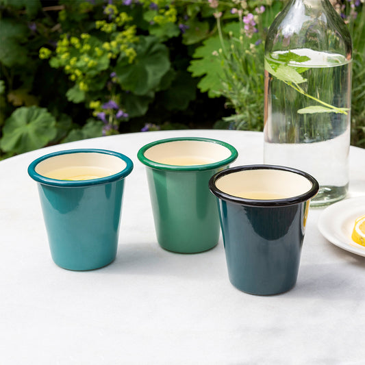 Enamel Tumbler 300ml - Teal