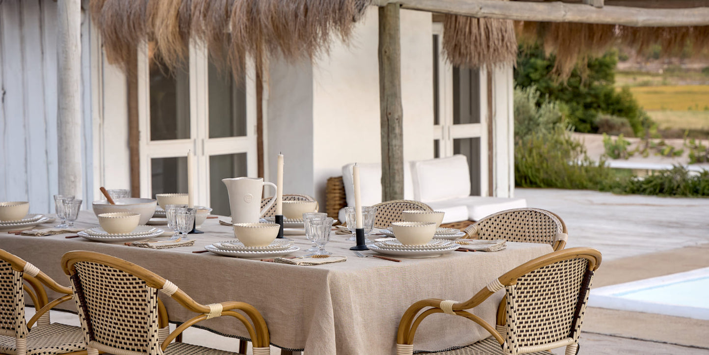 White | Pearl Dinner Plate | 28cm Tableware COSTA NOVA