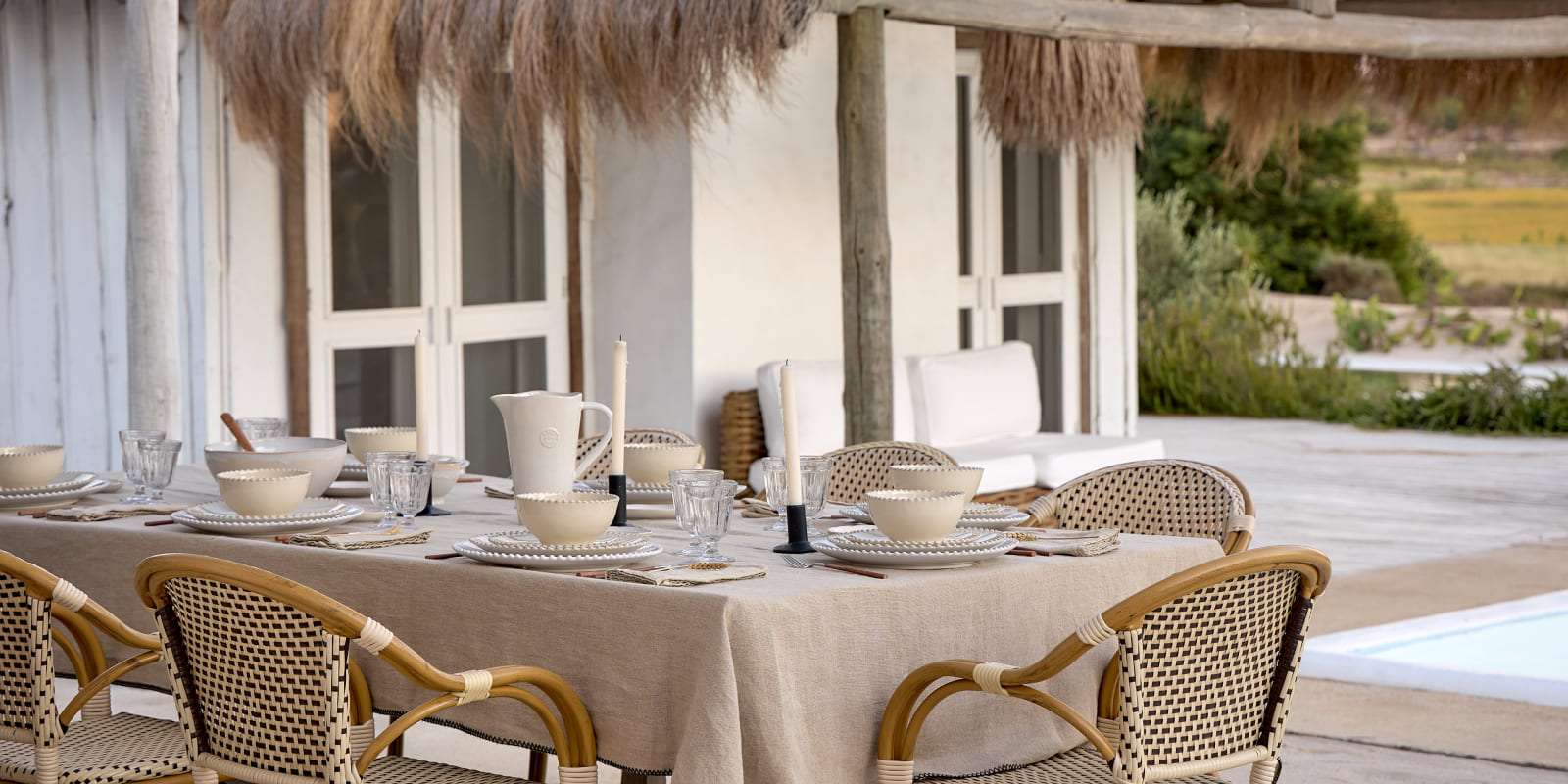 White | Pearl Dinner Plate | 28cm Tableware COSTA NOVA