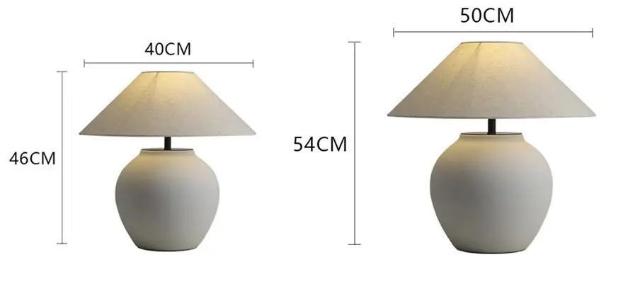 ELARA | Vintage Style Ceramic Table Lamp