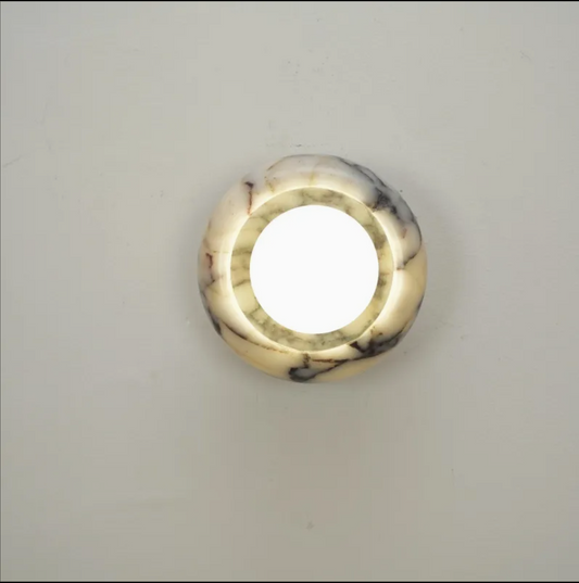 MAMAR marbe light on plain background 
