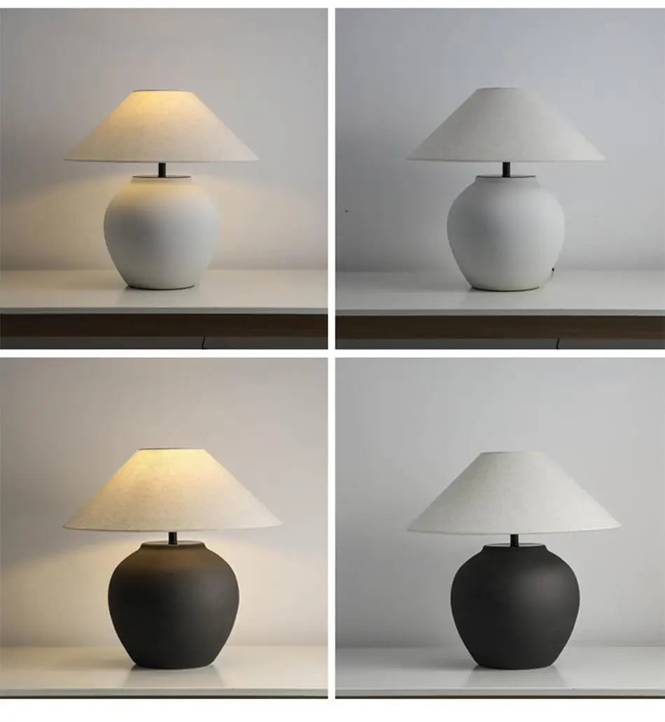 ELARA | Vintage Style Ceramic Table Lamp
