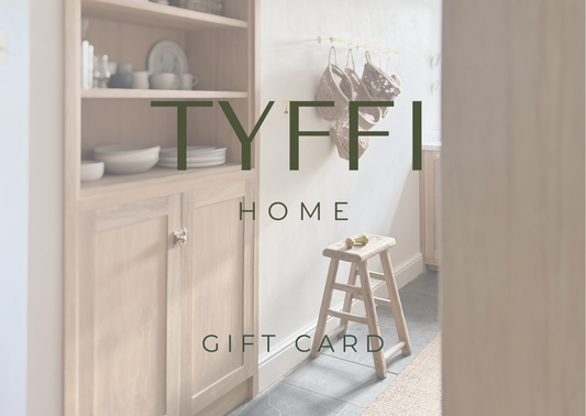 TYFFI Home e-gift card give the perfect gift of thoughtful choice homeware