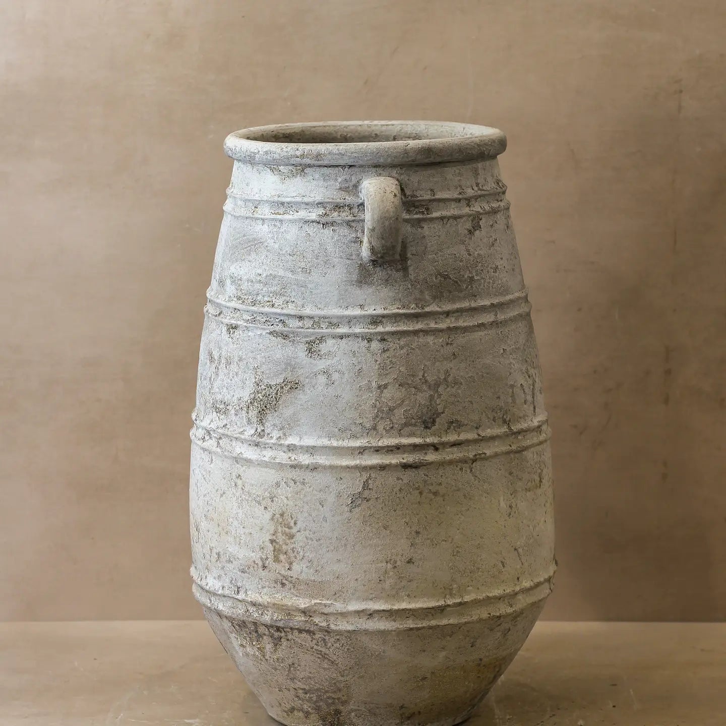 DEWI | Large Rustic Glazed Earthen Pot Earthenware TYFFI HOME