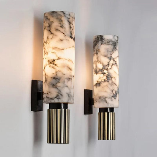 CASIAN | Marble and copper wall lamp TYFFI HOME