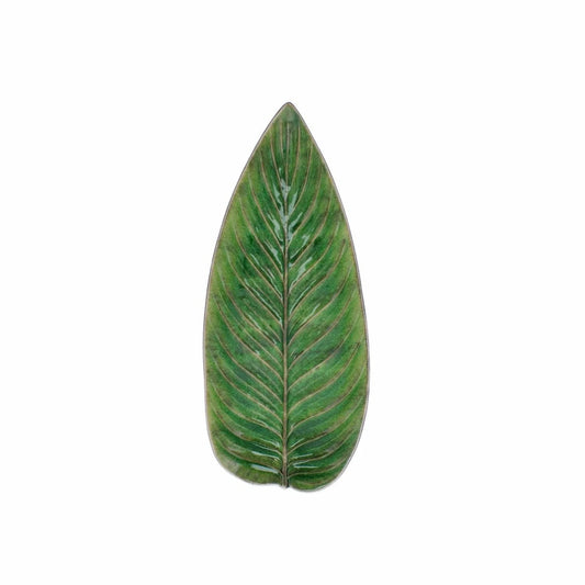 RIVIERA | Tomate Strelizia Leaf Serving Plate
